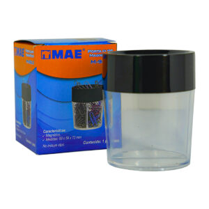 Portaclips Mae M-936 Magnetico Translucido