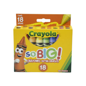 Crayones Crayola 18 So Big Extra Jumbo
