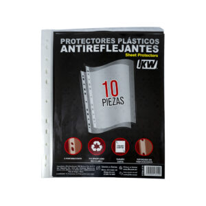 Protector De Hojas Kw Carta 410 C/10