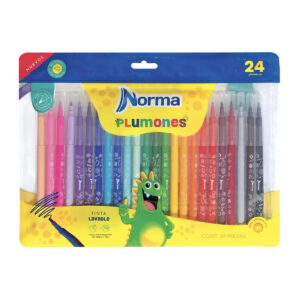 Plumones Norma Lavables C/24