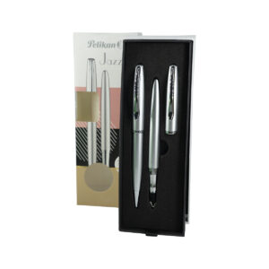 Bolígrafo Pelikan Jazz Elegance Noble Set Plata