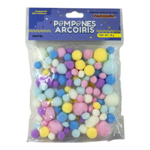 Pompones Pascua Surtido Pastel 15 Gr