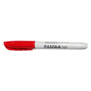 Marcador Permanente Pascua Fino Rojo