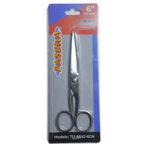 Tijera Para Oficina Pascua Acero 6 Pulg 16 Cms