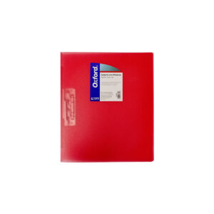 Carpeta Con Palanca Oxford F212 Carta Plástico - Rojo