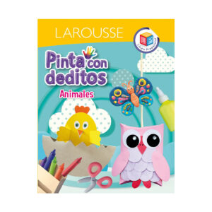Libro De Actividades Larousse Pinta Con Deditos Animales