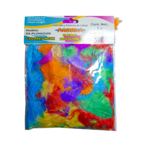 Plumas Pascua 2409 Colores 6 Gr