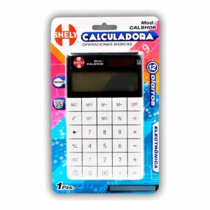 Calculadora De Escritorio Shely Cal-Sh06 12 Dig
