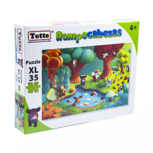 Rompecabezas Totte 35 Pzas Xl Bosque