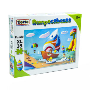 Rompecabezas Totte 35 Pzas Xl Playa