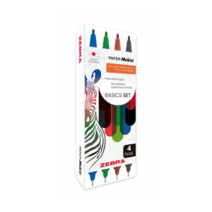Marcador De Agua Zebra Mckie Basics C/4