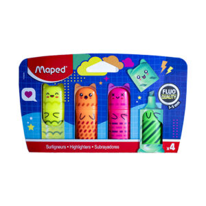 Marcatextos Maped Mini Fluoresc C/4