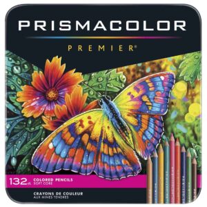 Lapices De Colores Prismacolor Con 132 Profesional Estuche Metal