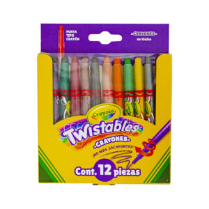 Crayones Crayola 12 Twistables Mini 52-0712