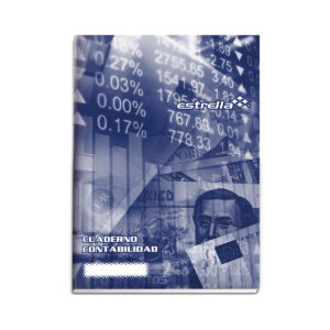 Cuaderno Contable Estrella 16 H Mayor