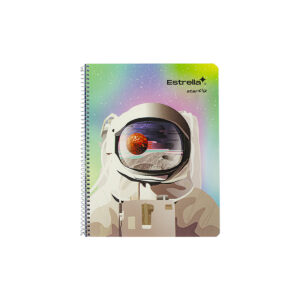 Libreta Profesional De Espiral Estrella Star Kid 100 H Bco