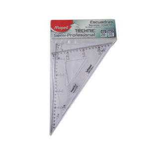 Escuadras Maped Semiprofesional Modelo 2013 28 Cm Con Graduación Sin Bisel