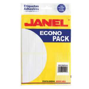 Etiqueta Janel Econopack File # 20