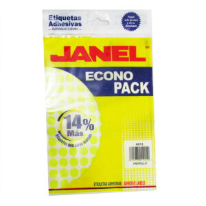 Etiqueta Janel Econopack Fluor 00 13 No. 9