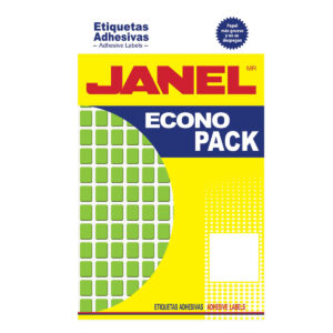 Etiqueta Janel Econopack Fluor 09 13 No. 1