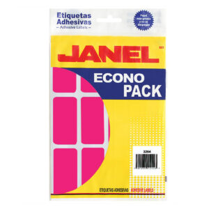 Etiqueta Janel Econopack Fluor 32 64 No. 24