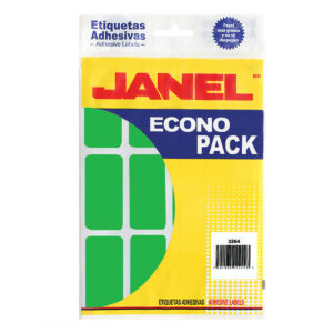 Etiqueta Janel Econopack Fluor 32 64 No. 24