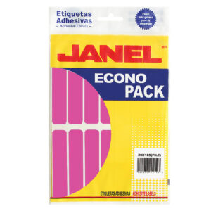 Etiqueta Janel Econopack Fluor File No. 20