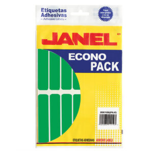 Etiqueta Janel Econopack Fluor File No. 20