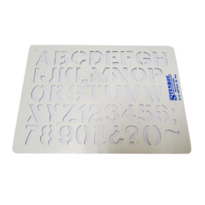 Gioser Stencil Símbolos Números Y Letras S-13 Gotica 20 Mm