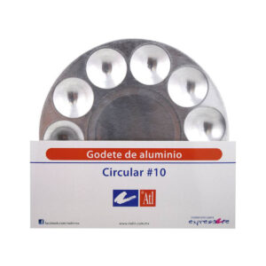 Godete Rodin 10 C/10 Metalico Red.
