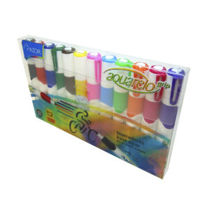 Marcador De Agua Azor Aquarelo Grip C/12