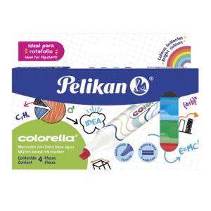 Marcador De Agua Pelikan Colorella Con 4