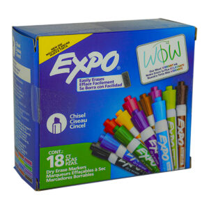 Marcador Para Pizarrón Expo Surtido Con 18 Colores