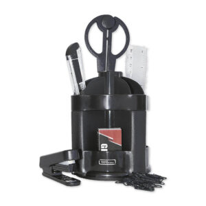 Organizador De Escritorio Printaform C569 Giratorio Negro