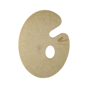 Godete - Paleta Rodin Madera # 1 Oval