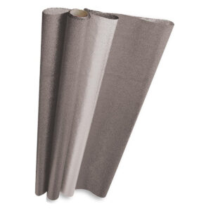 Papel Metalizado Galas Gofrado C/25 Mt Plata