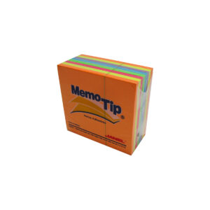 Notas Adhesivas Memotip 3X3 Neón 100 Hojas