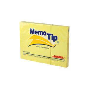 Notas Adhesivas Memotip 3X4 100 Hojas