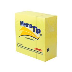 Notas Adhesivas Memotip Cubo 400 Hojas 3X3