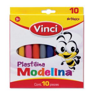 Plastilina Vinci Modelina Con 10 Barritas