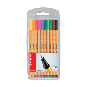 Rotulador Stabilo Point 88 - Paquete Con 10