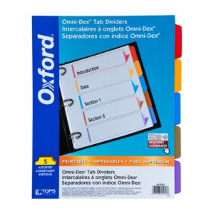 Separador Oxford Omni-Dex 5 Divisiones