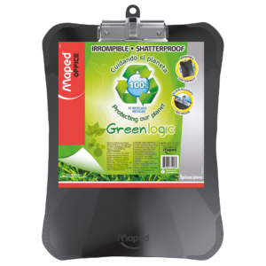 Tabla Con Broche Maped 35026 Negro Greenlogic