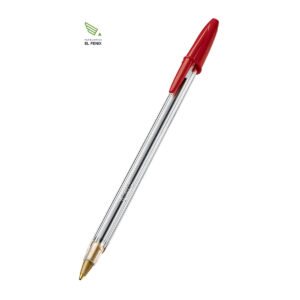 Bolígrafo Bic Dura + Punto Mediano (1.0 Mm) - Rojo