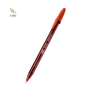 Bolígrafo Bic Precisión Y Suavidad Punto Ultra Fino - Rojo