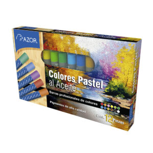 Colores Pastel Stafford De Aceite Con 12
