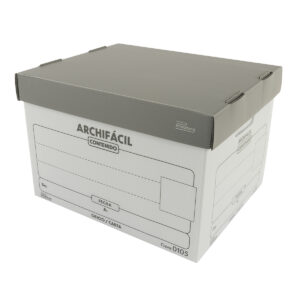 Caja Archivo Printaform 0105 Cta / Of Plast 36.5X30.5X25 Cm