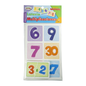 Juego Didactico Sun Rise Loteria Multiplicaciones