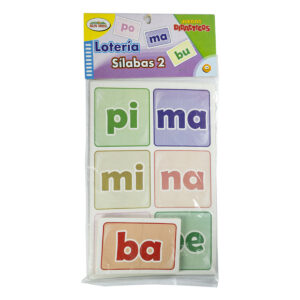 Juego Didactico Sun Rise Loteria Silabas 2