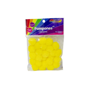 Pom Pom Confetti # 25 C/25 Amarillo 112